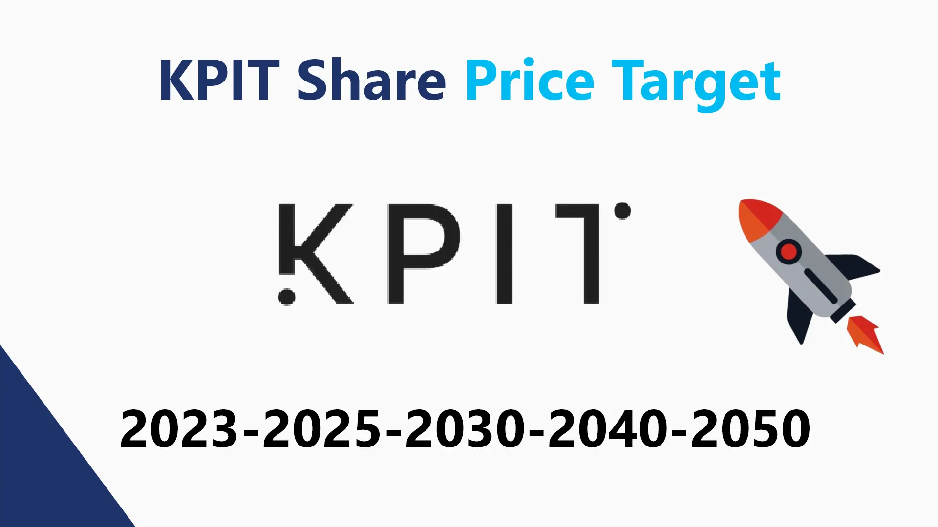 KPIT Share Price Target 2025203020402050