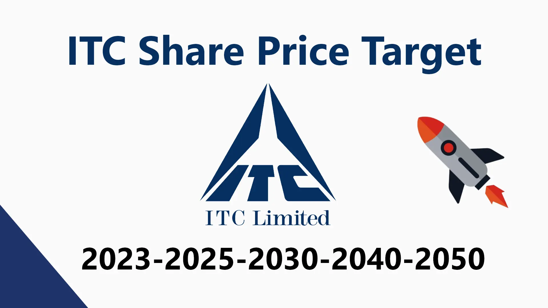 ITC Share Price Target 2025203020402050